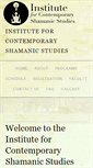 Mobile Screenshot of icss.org