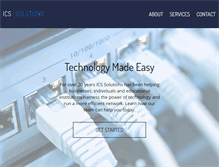 Tablet Screenshot of icss.com