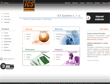 Tablet Screenshot of icss.sk